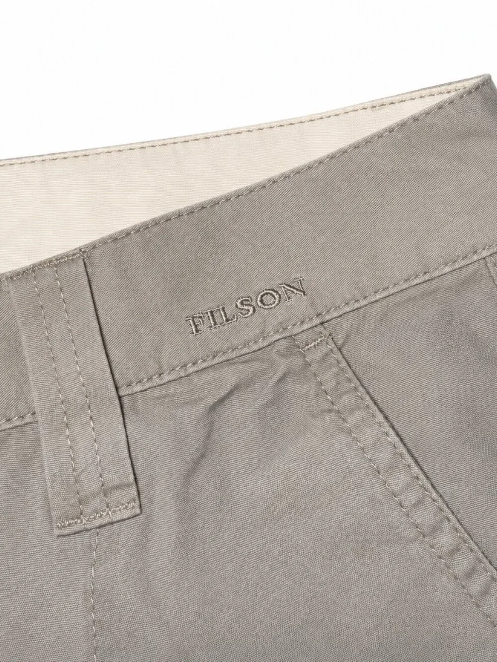 Filson Women’s Utility Pants Size 8 Taupe Gray Straight Leg Workwear 30W 30L